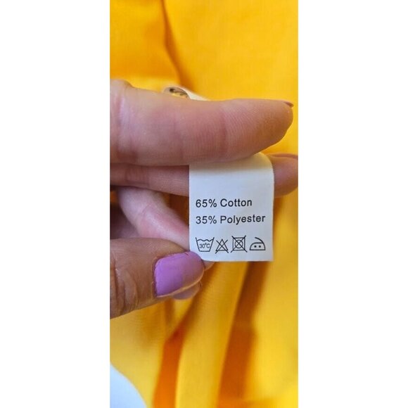 Mens Hoodie Time Is Money Graphic Shein Long Sleeve Pullover Style Yellow Large - Picture 8 of 11